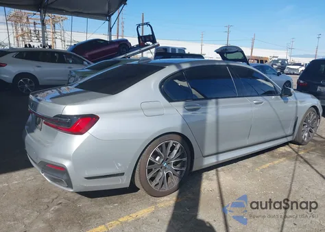 2020 BMW 740I z USA, uszkodzony, nr VIN WBA7T2C02LGL17400